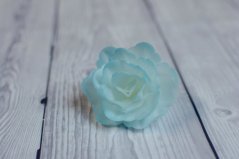 Květ z jedlého papíru - modrý - 3 ks