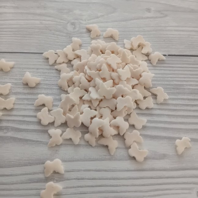 Cukrové zdobení - motýlci bílí, 20 g