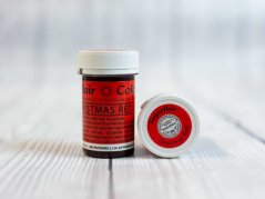 Gelová barva – červená (ruby)