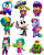 Jedlé obrázky - Brawl stars