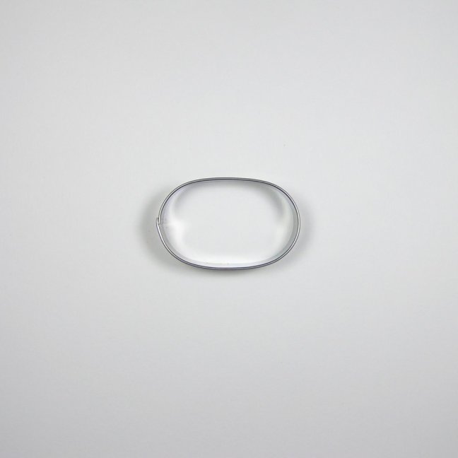 Vykrajovačka - moka oválek - 5 cm