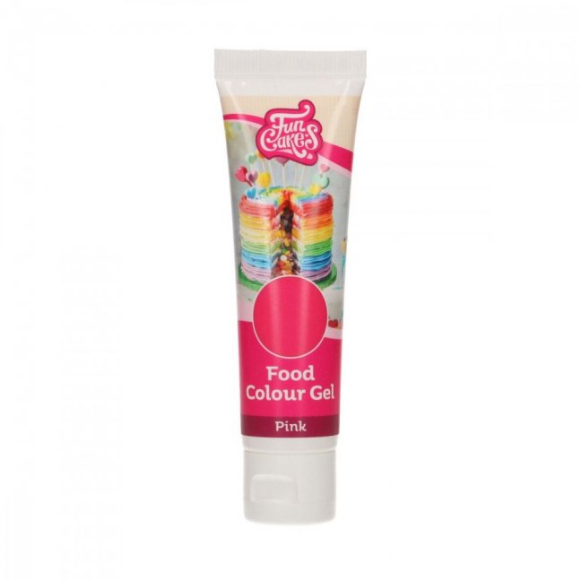 Potravinářská barva gelová Fun Cakes - Růžová 30 g