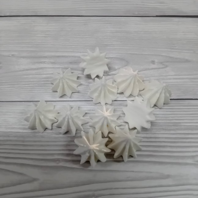 Sněhové pusinky - bílé