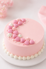 Čokoládová srdíčka růžová 50 g
