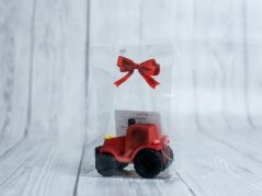 Figurka - červený traktor