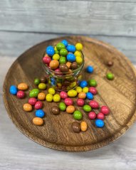 Čokoládová dekorace  - Barevná ,, vajíčka"  100 g