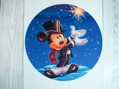 Jedlý obrázek na dort  - Mickey Mouse a hvězda