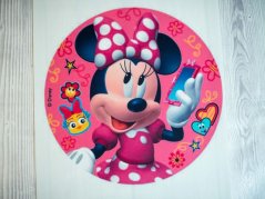 Jedlý obrázek na dort  - myška Minnie se zrcátkem