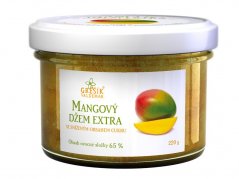 Mangový džem extra se sníženým obsahem cukru (220 g)