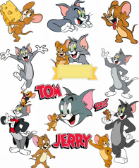 Jedlé obrázky - Tom a Jerry