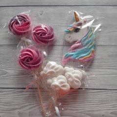 Zápich do dortu - Jednorožec set