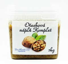 Ořechová náplň hotová, termostabilní 1 Kg