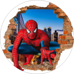 Jedlý obrázek - Spiderman
