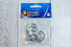 Vykrajovačky - srdce baculaté - 5 ks