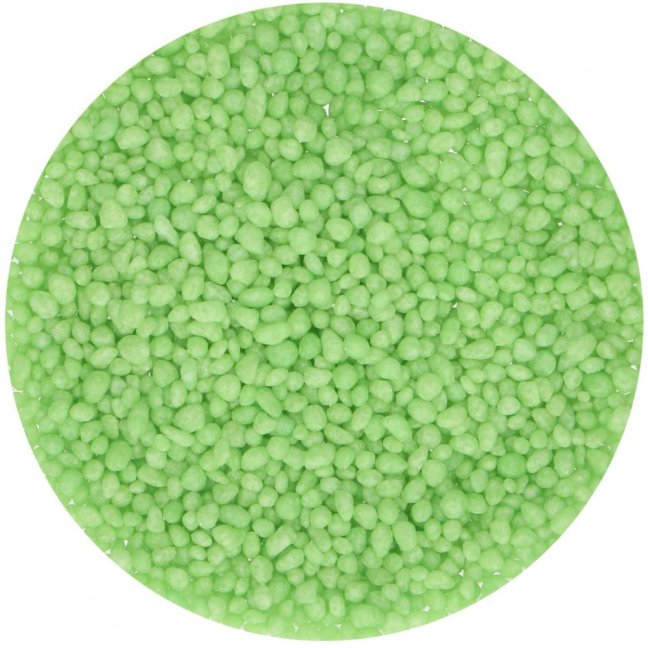 Cukrové zdobení - zelené puntíky lesklé - 20 g Cukrové zdobení - zelené puntíky lesklé - 20 g