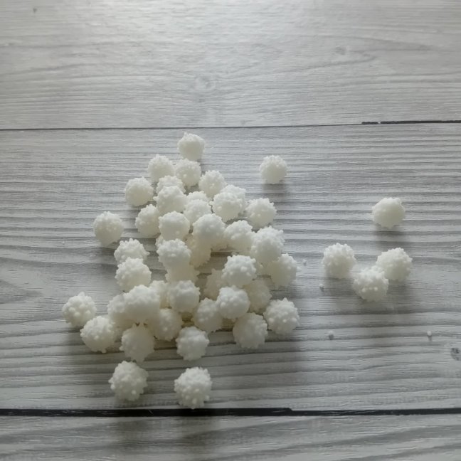 Cukrové zdobení - Mimosa bílá 20  g