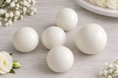 Bílé želé kuličky – cukrová dekorace 12 g