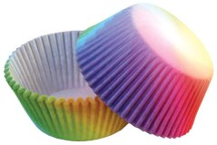 Papírové košíčky - Duha