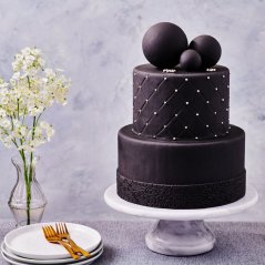 Fondánová hmota Fun Cakes - černá, 500 g