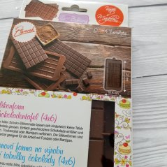 Silikonová forma na tabulku čokolády - HIT DUBAI