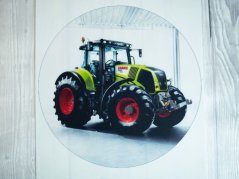 Jedlý obrázek na dort  - traktor Claas