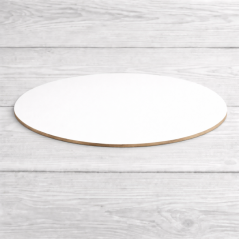 Cukrářská podložka pod dort kulatá bílá pr. 28 - 10 ks