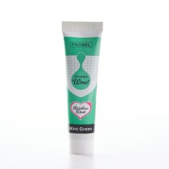 Gelová barva v tubě - zelená (mint green)