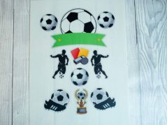 Jedlý obrázek na dort  - fotbal