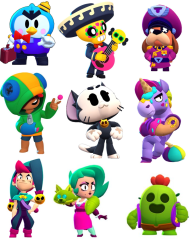 Jedlé obrázky - Brawl stars