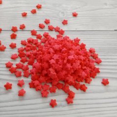 Cukrové zdobení - Kytičky červené 30 g
