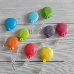 Zápich do dortu- Balónky na drátku