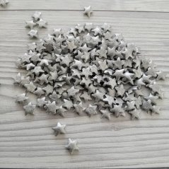Cukrové zdobení - Hvězdičky stříbrné 20 g