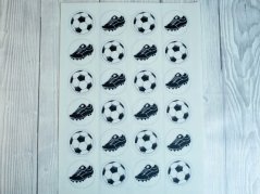 Jedlé obrázky na cupcakes - fotbal