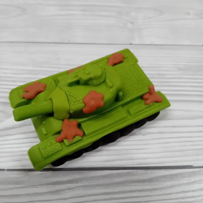 Dekorace na dort - Tank