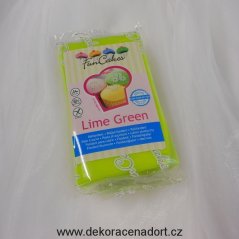 Potahovací fondánová hmota - Lime Green, 250 g
