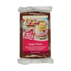 Potahovací fondánová hmota - Maroon Brown, 250 g