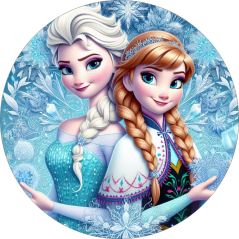 Jedlý obrázek - Anna a Elza