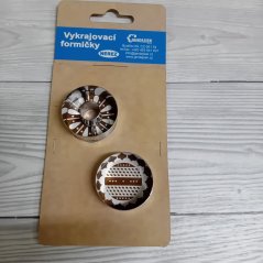 Vykrajovačka -  Kolečko + kolečko se středem 3,5 cm