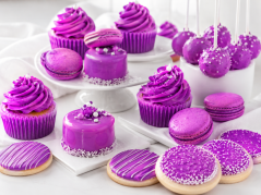 Potravinářská barva Neon Purple  32 g - fialová