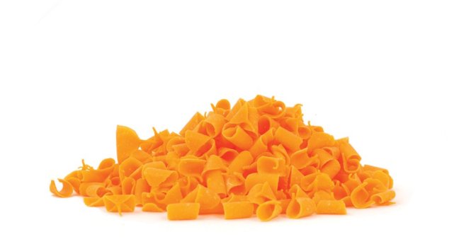 Čokoládové hobliny - Oranžové  150 g