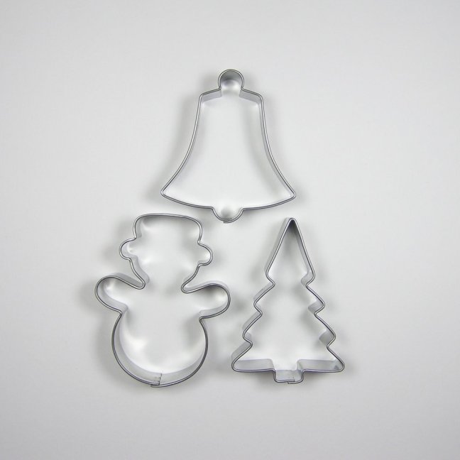 Vykrajovačky - sada sněhulák