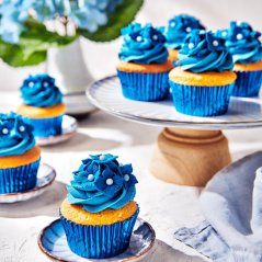 Potahovací fondánová hmota - Bella Blue, 250 g