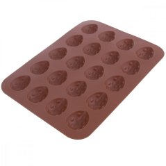 Silikonová forma na pečení ořechy - 20 ks