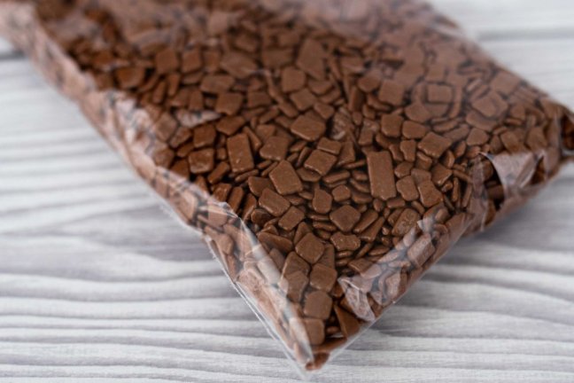 Čokoládové šupiny - mléčné, 100 g