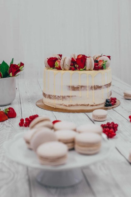 Směs na dort  - Sandra RED Velvet 1 Kg červený korpus