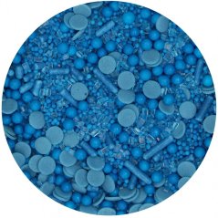 Modrý mix - konfety, pruty  20 g