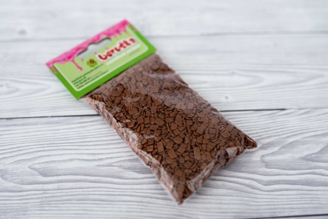 Čokoládové šupiny - mléčné, 100 g