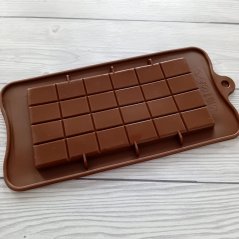 Silikonová forma na tabulku čokolády -  HIT DUBAI