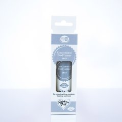 Gelová barva v tubě - šedá (grey)