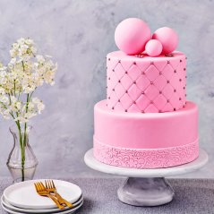 Potahovací fondánová hmota Fun Cakes -  světle růžová, 500 g